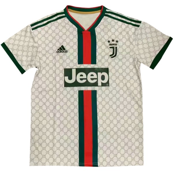 Camiseta Juventus 2019-20 Blanco Verde